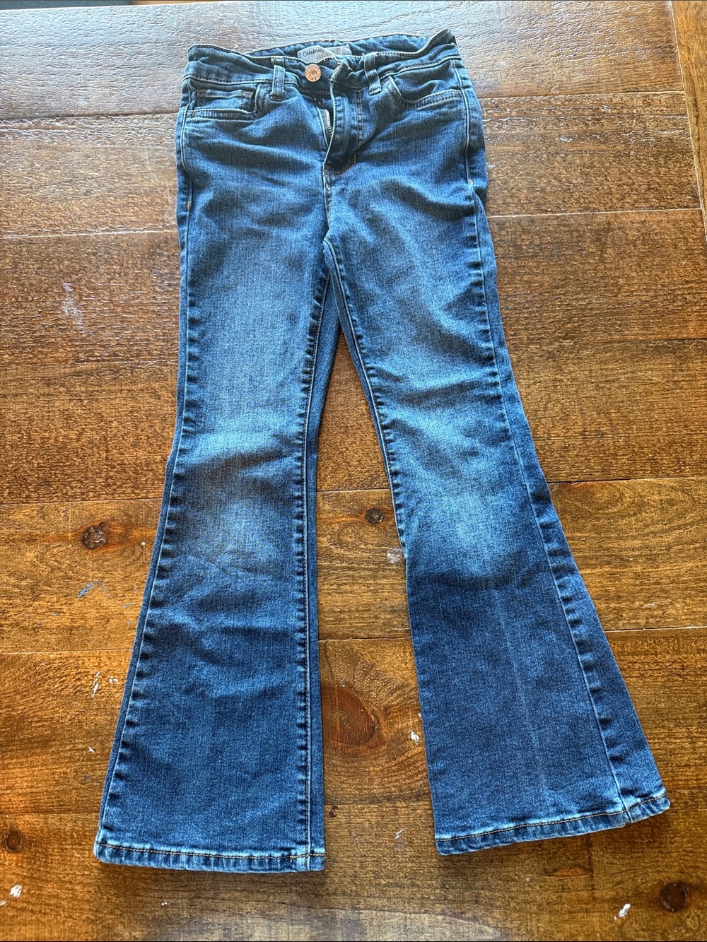 Dark Blue Flared Girl’s Jeans